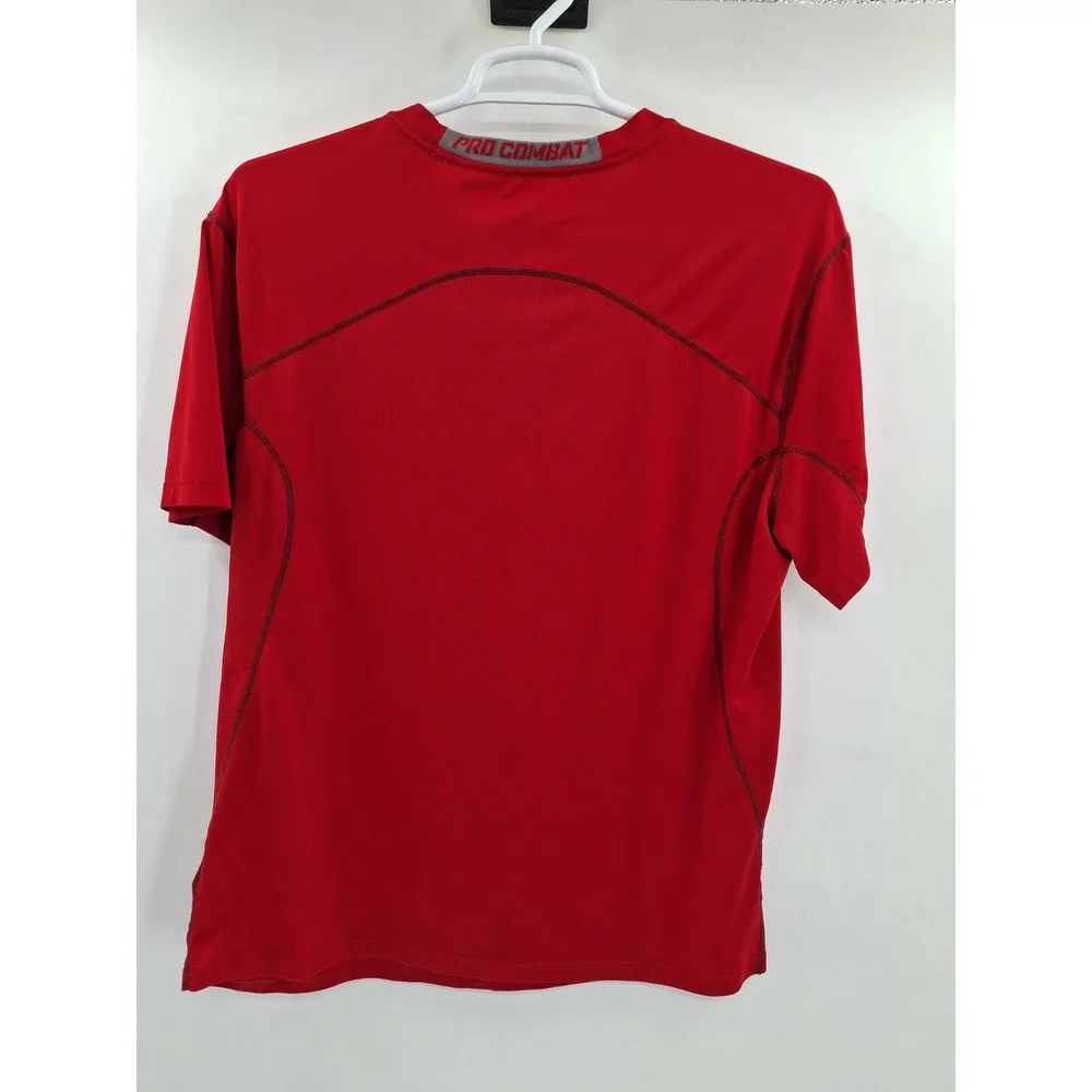 Nike‎ Pro Combat Dri-FIT Fitted XXL Red Shirt